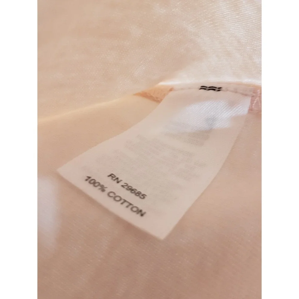 NEW PINK Pendleton Women's 100% COTTON Short Sleeve Tshirt Classic Basic Solid - Picture 2 of 5